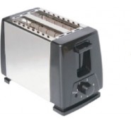 Silver LF-002 Φρυγανιέρα 2 Θέσεων 800W Μαύρη